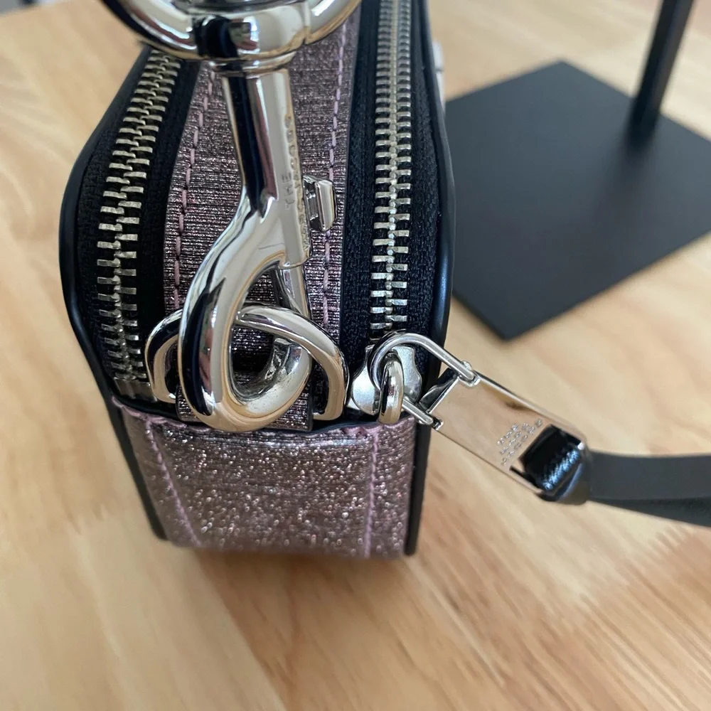 Marc Jacobs Glittery Pink Snapshot Bag - Picture 6 of 15